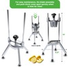 Commercial Lemon Cutter with V-Shaped 420 Stainless Steel Blades 6-Section
