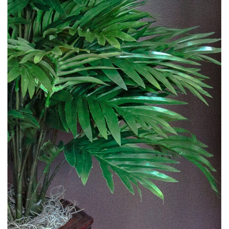 Nearly Natural Areca Palm with Vase Silk Plant, 38" x