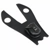 Generic Black Leather Gas Tank Bag Panel Cover Pad W/