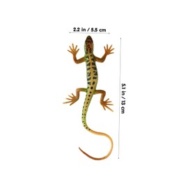BESPORTBLE Lifelike Plastic Lizard Model Realistic Educational Ornament for Pranks and Imaginative Play Compact for Easy Carrying for Boys