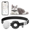 Cat Tracker, Cat Tracker Collar with Safety Elastic Buckle, Works