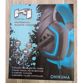 ONIKUMA Surround Professional Gaming Headset Brand New In Box Blue