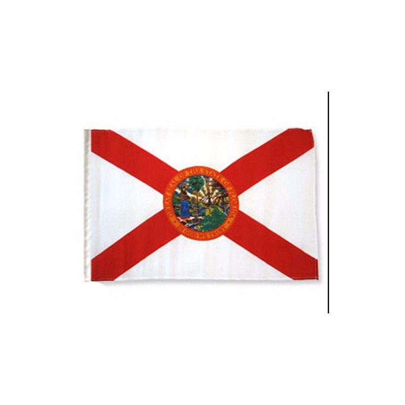 AES Florida State 12x18 12"x18" Sleeve Garden Flag