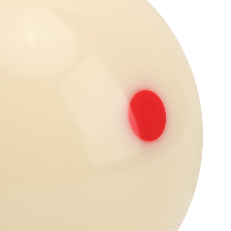 Billiard Training Ball, Resin Material Smooth High Hardness Dot‑Spot Ball,