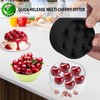 Cherry Pitter Multiple, Quick Release Multi Cherries Stoner Pitter 7-in-1,