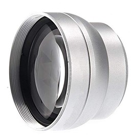 Optics 2.0X High Definition Telephoto Conversion Lens for Canon PowerShot G7 X Mark II (Includes Lens/Filter Adapter)