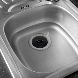 Universal Plug with Chain, Pack of 3, Black, Diameter 41 to 36 mm Top on Bottom, PVC Drain Plug for 1 1/2 Inch Valve Tops, Sink Plug Chain with S-Hooks, Bath Plug