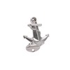 CGB Giftware | Silver Anchor Bottle Opener | Wall Mounted