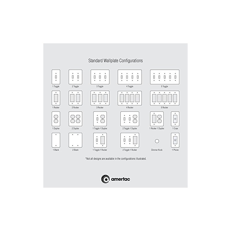 Amerelle Century Quadruple Toggle Steel Wallplate in Polished Brass