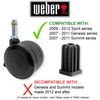 Weber # 70359 Fixed Caster with Insert