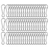 PATIKIL Lanyard Hooks, 60 Pcs 50mm Stainless Steel 304 Spring