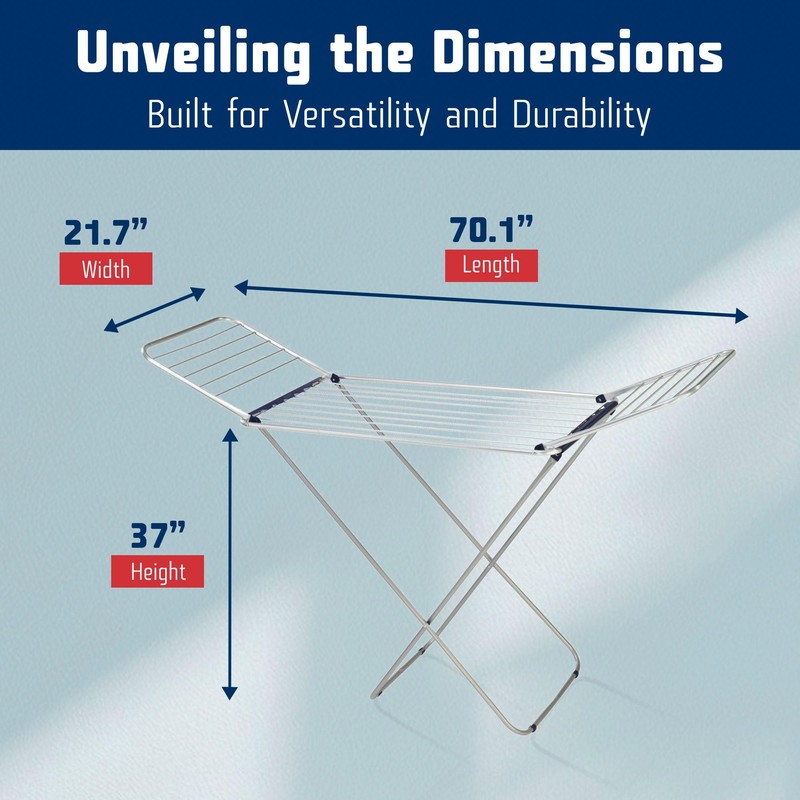 Leifheit 81151 Siena 180 Aluminum Laundry Dryer