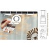 FAXTOZ Fall Horse Shower Curtain Rustic Farm Animal Retro Barn