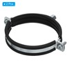 PATIKIL Split Ring Pipe Hanger, 2Pcs 4"(100mm) Zinc Plated Iron