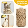 60m Natural Sisal Rope for Cat Scratching Posts - 5mm