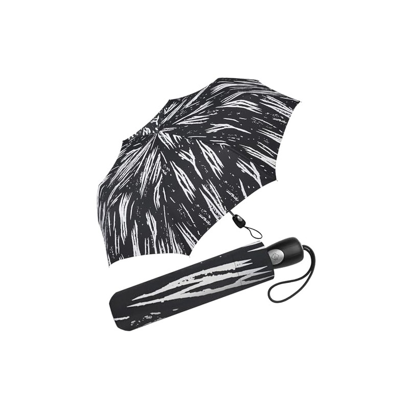 Pierre Cardin Chardon Ice Women's Pocket Umbrella Open-Close Automatic, black