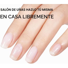 AILLSA - Esmalte de uñas de gel blanco lechoso - Esmalte de uñas translúcido en gel de gelatina UV, esmalte de uñas de gel neutro para arte de uñas,
