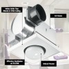Broan® Ceiling Bathroom Exhaust Fan/Infrared Heater, 70 CFM, 250-Watt