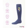 MeMoi Girls' Tie-Dye Popsicle Knee-High Socks Denim 2