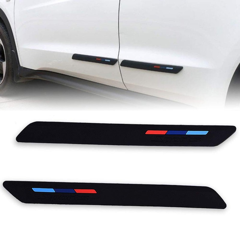runmade for Car Front Rear Bumper Protector Corner Guard Rubber