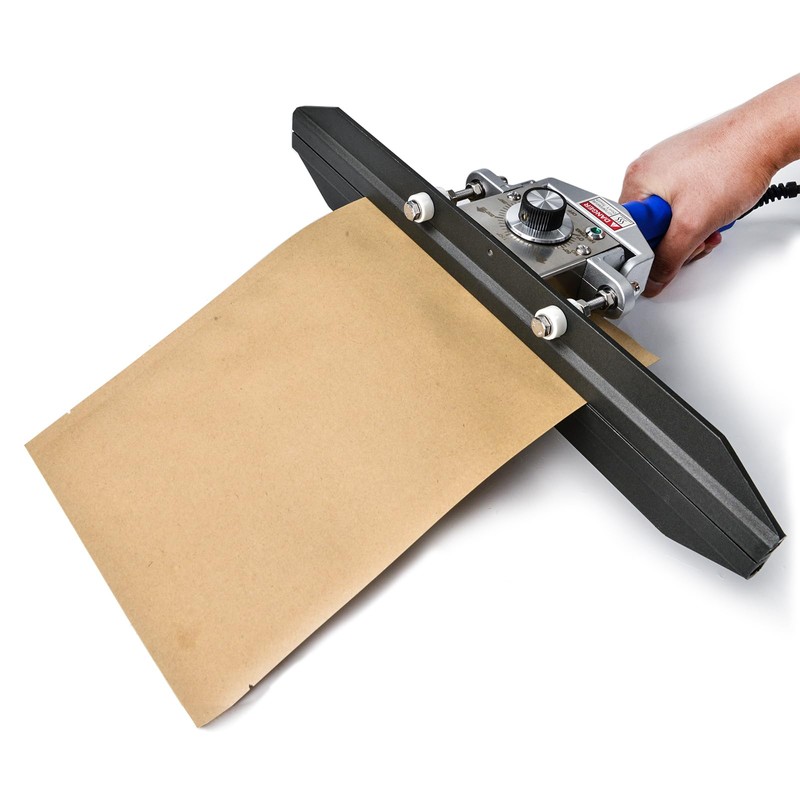 FunSealer Crimp Heat Sealer, Mylar Bag Sealing Machine for Snack