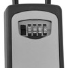 Key Lock Box Large Capacity Wall Mounted Resettable 4 Digit