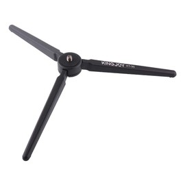 Mini trípode de aleación de Aluminio, Soporte de sobremesa de sobremesa Compacto Soporte de trípode para cámara Soporte de cardán de Mano para teléfono Estabilizador de cámara pequeña