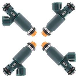 195500-4390 Injectors ECCPP Fuel Injector Kits fit for 2002 2003 2004 2005 2006 for Nissan Altima 2.5L,2002 2003 2004 2005 2006 for Nissan Sentra 2.5L 4pcs 12 Holes