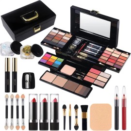Morneca Kit De Maquillaje Profesional 58 Colores Con Espejo