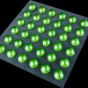091 Rhinestone Sticker (Decal) Pearl Type 0.3 inch (8 mm)