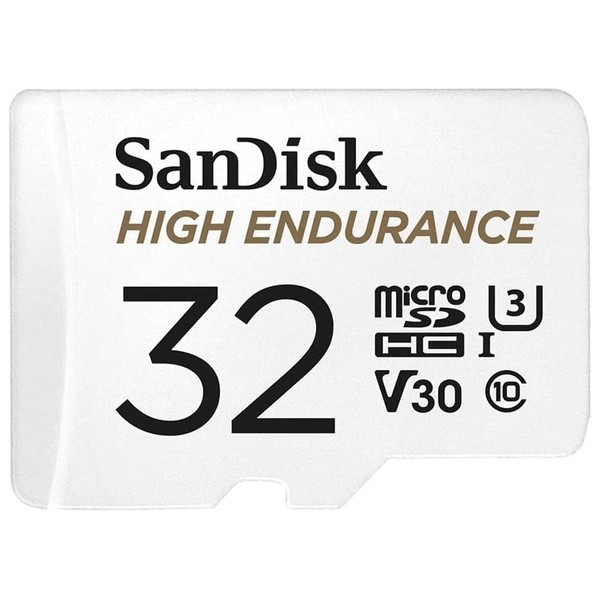 SanDisk SDSQQNR-032G-GH3IA 32GB UHS-I Class 10 U3 V30 Micro SD Card Compatible with Dash Cam