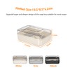 Sbomi Double Layer Removable Soap Dish, Soap Dish with Drain