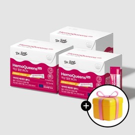 Dr. Line Hemo Queens Plus 3 boxes of iron supplement liquid nutritional supplement for pregnant women (3 months supply) / 닥터라인 헤모퀸즈 플러스 임산부 여성 철분제 액상 영양제 3BOX (3개월분)