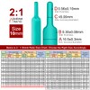 Chanzon 2:1 Ratio 3/8" (10mm) Heat Shrink Tubing 3.3Ft Roll