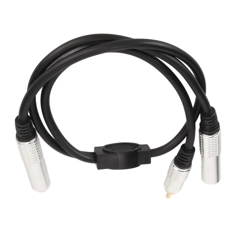 6.35mm Female to 6.35mm Female RCA Cable Gold Plated Sound