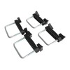 4x Roof Box U-bolts Clamps Luggage Frame With Roof Rack