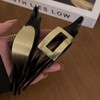 NAKANOYA Sideways Hair Claw 1 Piece Metal Alloy Metal Plastic