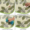ADRIMER Picnic Blanket 57" x 79", Outdoor Waterproof Picnic Mat,