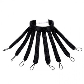 Octopus Hair Curler Headband with Hook & Loop Free Size/Octopus Pink 4ea