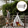 AkiiGer Metal Expandable Barrier Fence for Dogs, Portable Barricade Gate