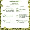 COFFEECURRY Arabica Green Coffee Beans (50 Grams, 1 Month Pack)