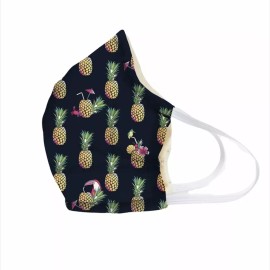 Vera Bradley Pineapple Face Mask, Toucan Party
