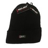 Black 'Rockjock' Thermal Thinsulate Winter Hat (Style: Chunky Rib Knit