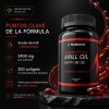 Omega 3 Krill Oil Astaxantina 2000mg 200 Capsulas Plus