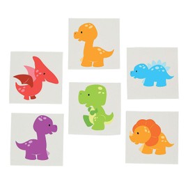 LITTLE DINO TATTOOS - Apparel Accessories - 72 Pieces