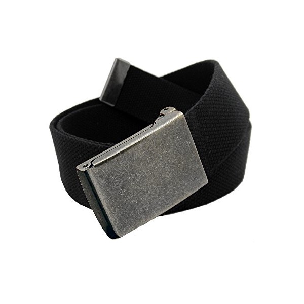 Build A Belt 1.25" Wide Antique Silver Flip Top Belt