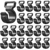 DULSPUE Camping Awning Hooks - Pack of 20 Tent Plastic