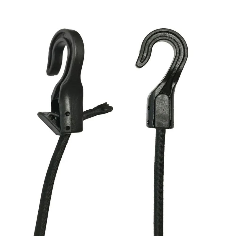 DraCra 15 Pack Shock Cord Hooks Terminal End with Quick