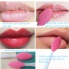 3 Pcs Lip Scrub Brush,Lip Scrubber Exfoliator,Double-Sided Silicone Lip Brush
