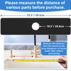 Kitchen Sink Splash Guard - Cut to Fit Splash Guard